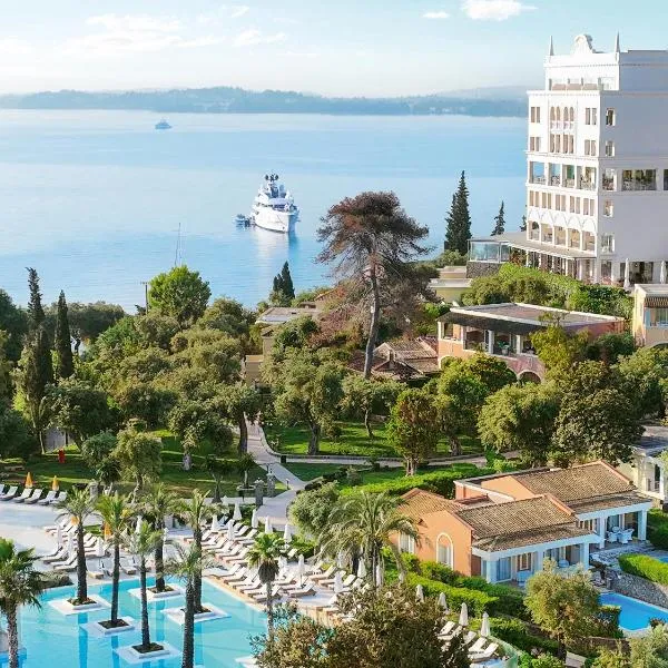 Grecotel Eva Palace、コメノのホテル