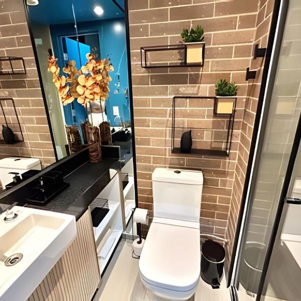 Studio/Moderno/200 m Allianz/Piscina/Wifi/Vaga - Foto 3