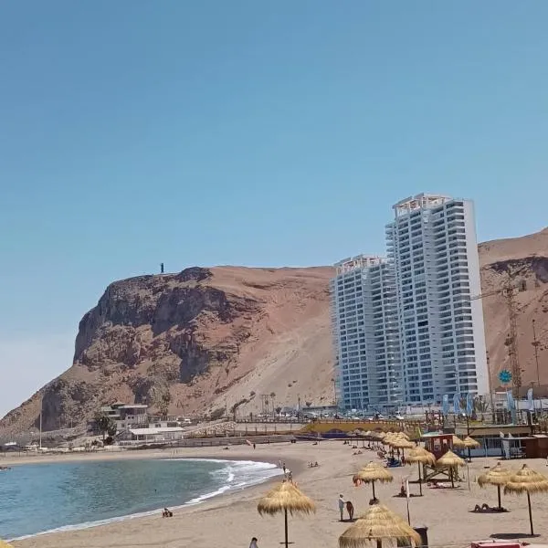 Frente a la mejor playa de Arica, hotel v destinaci Arica