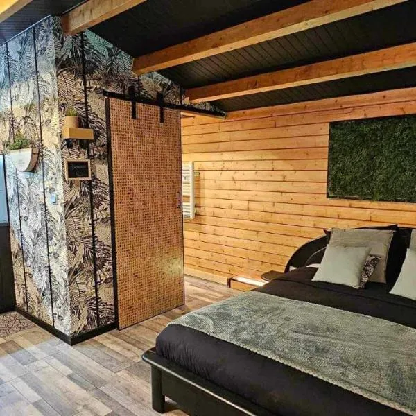Chalet cosy avec vue imprenable – hotel w mieście Le Luc