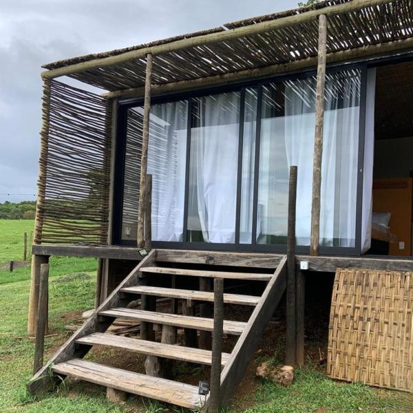 Cabana Terra frente para rio