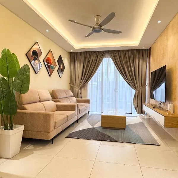 Armadale Residence-3R3B-GalaCity Airport-Free 2 Parking, hotel di Kuching