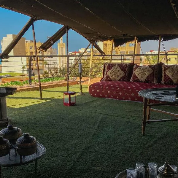 Villa Dar Lghzal Private Villa with Garden, Rooftop & Authentic Dining in Rabat, hotel in Rabat