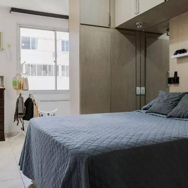 Copacabana Flat com varanda e garagem - Foto 2