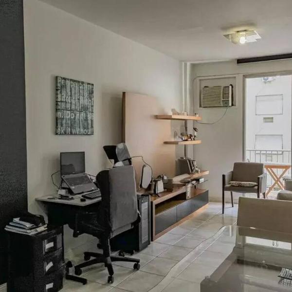 Copacabana Flat com varanda e garagem - Foto 3