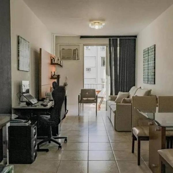 Copacabana Flat com varanda e garagem - Foto 5