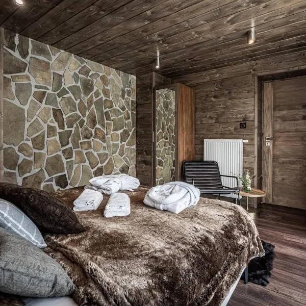 Szczyrk Mountain Resort Luxury Chalet - sauna & balia free z widokiem na góry - nocleg w górach, hotel a Szczyrk