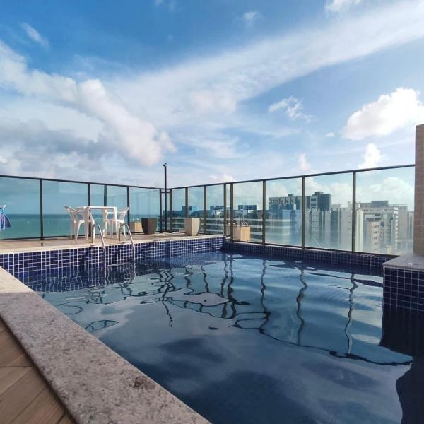 Gales de Pajuçara 703 Conforto, Piscina na Cobertura, Wifi 350 Mbps e a 50m da Praia! - Foto 4