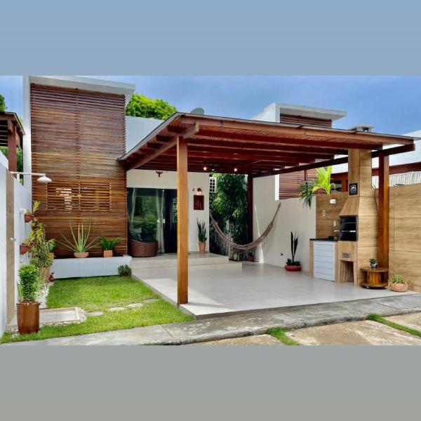 Casa 4 Imbassaí a 100m rio e 200m mar