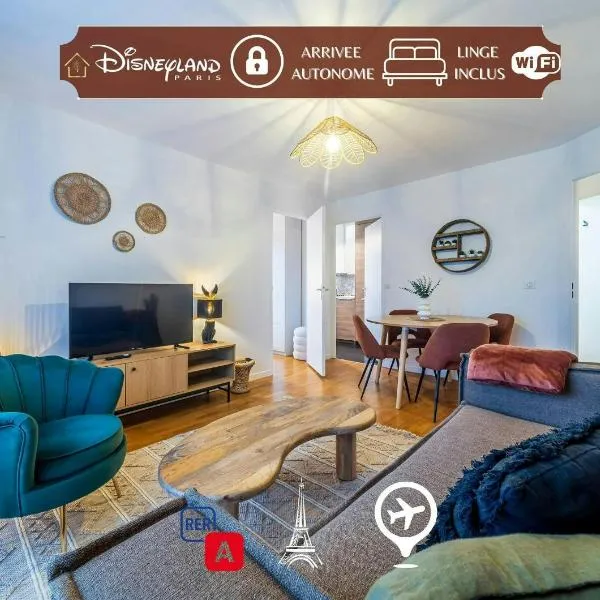Brown Derby Magic Stay near Disneyland, hotel v destinácii Bailly-Romainvilliers