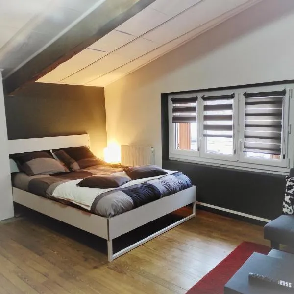 Duplex avec terrasse – hotel w mieście Lempdes