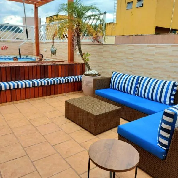 Suíte na Cobertura Enseada, hotel in Guarujá