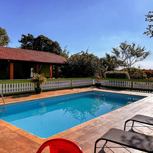 Chacara Iracema com lazer completo e Wi-Fi