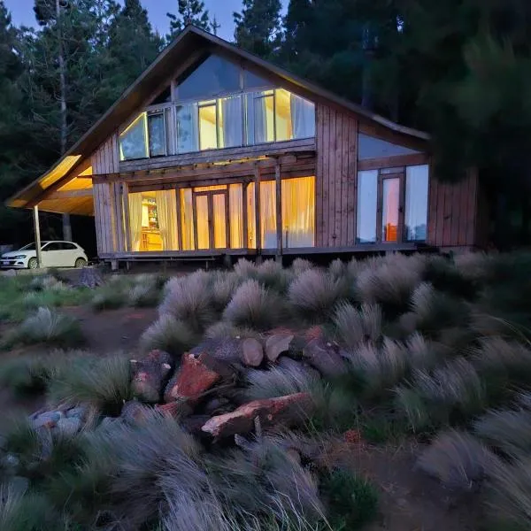 Cabaña Lago Huechulafquen, hotel v destinaci Junín de los Andes