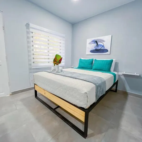 Forest apartments studio F2, walking to the beach、ハコのホテル