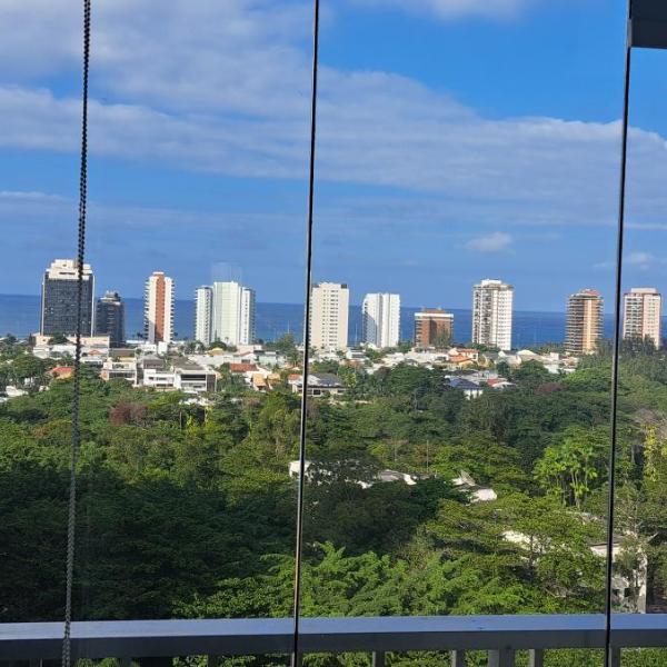 Rosa dos Ventos - Premium Luxo 5 Estrelas - Vista Mar - Barra da Tijuca - 2 Quartos, Cozinha equipada, Amplo e arejado, Ar cond, Estacionamento grátis, Restaurante no Local, Melhor localização da região, Vá a pé para Praia, Barra Shopping, Village Mall - Foto 3