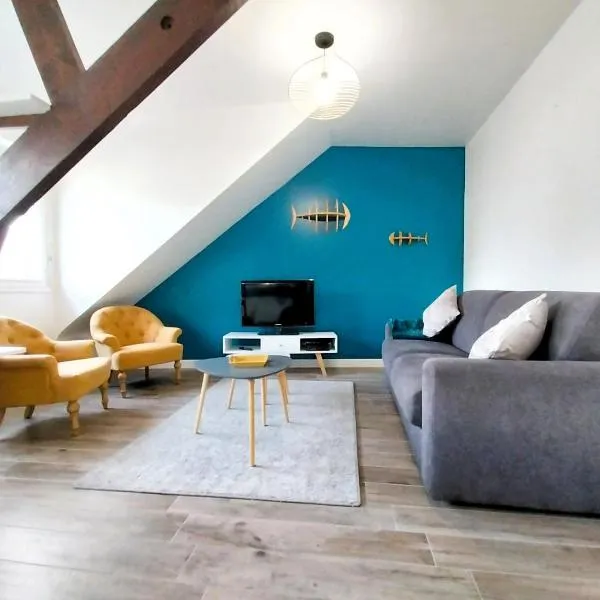 Charmant appartement bord de mer, hotel v destinaci Dinard