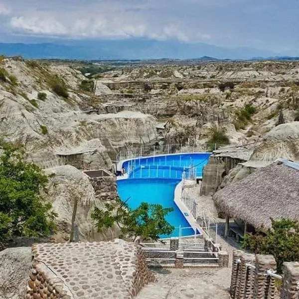 Estadero Los hoyos, hotel v destinaci Villavieja