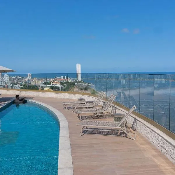 Vista para o cartão postal de Recife - Cais 109, hotel in Recife