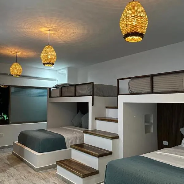 Río Celeste Poshtel Tayrona - Zaino, ξενοδοχείο σε Calabazo