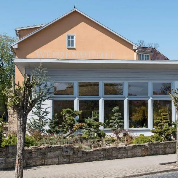 Gästehaus Weidenmühle, hotel a Mühlhausen
