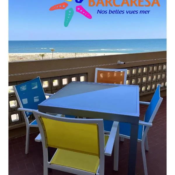 BARCARESA-Elégant appartement vue mer wifi parking, hotel di Le Barcarès