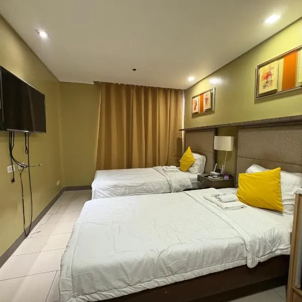 Studio deluxe cozy staycation Antel Spa Residences, hotel in Manila