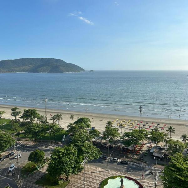 Apartamento Frente a Praia do Embare Santos