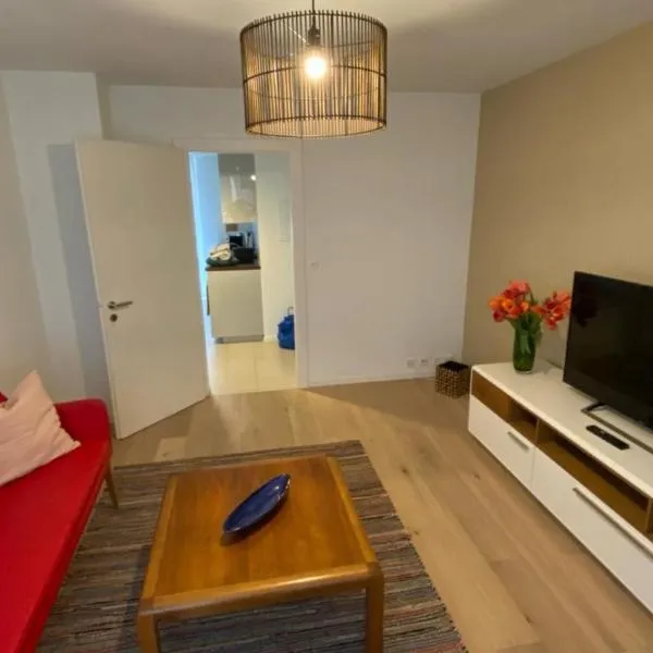 H2 with 3,5 rooms, 2BR, living room and kitchen, central and quite, hotell Zürichis