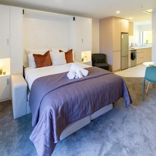 Trendy Central City Studio Stay, hotel v Christchurchu