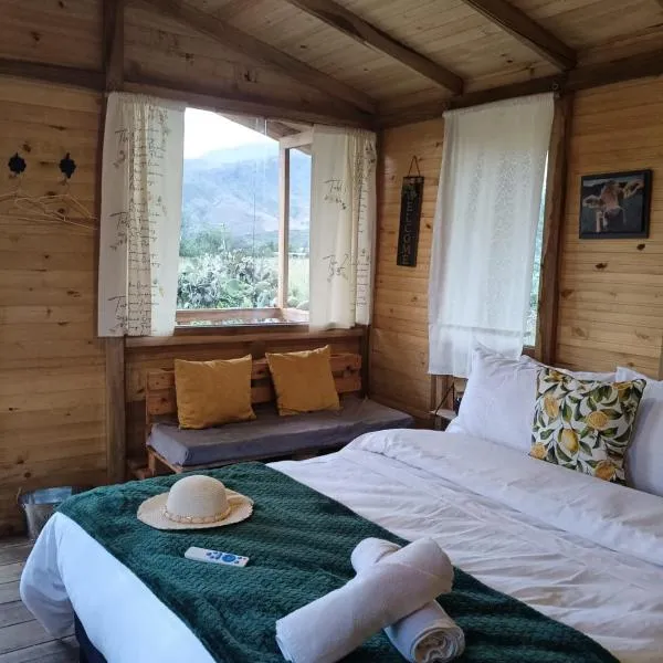 Glamping Entre Nopales, Villa de Leyva, hotel v destinaci Sáchica