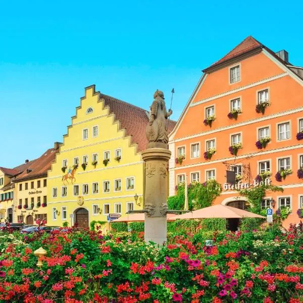 WAGNERS Hotel Greifen-Post, hotel v destinaci Feuchtwangen