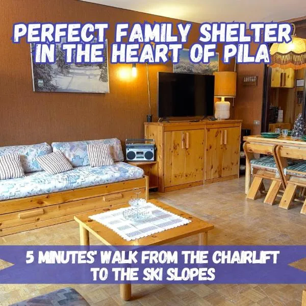 Family Chalet in Pila, Comfort and Fun, khách sạn ở Pila