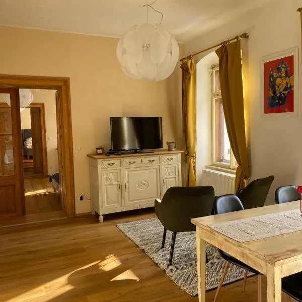 Apartmány v pivovaru, hotel a Kašperské Hory