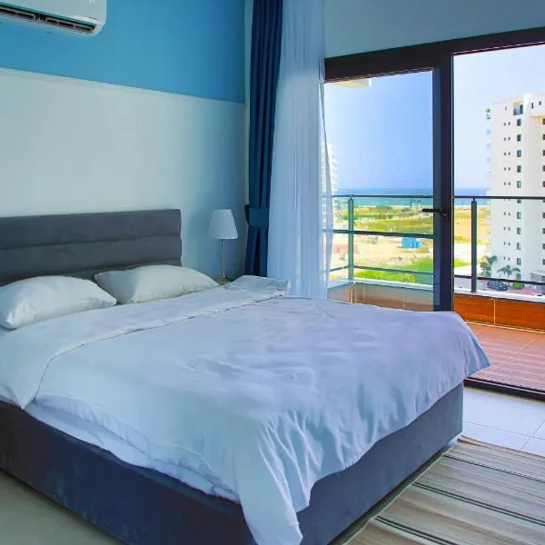 Neron Family Sea View Apartment in Caesar Resort & SPA, Long Beach, khách sạn ở Perivolia tou Trikomou