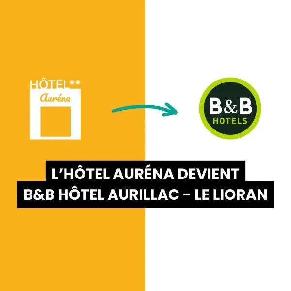 B&B HOTEL Aurillac Le Lioran – hotel w mieście Aurillac