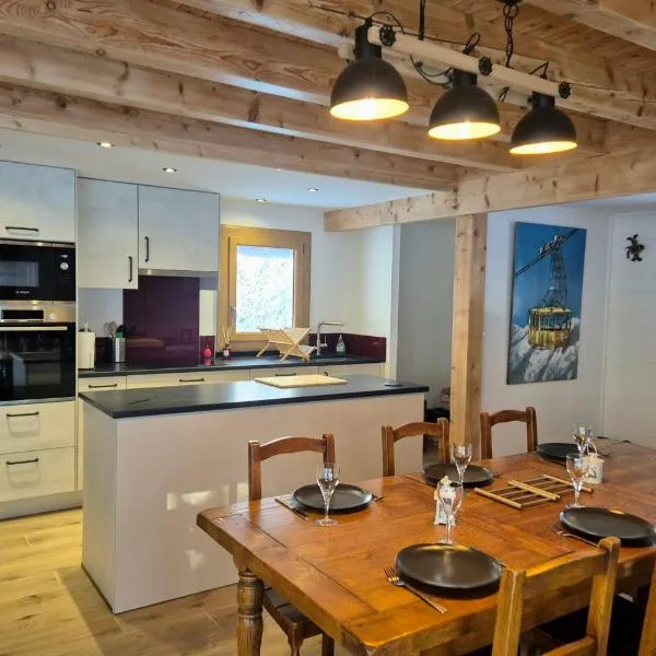 Magnifique chalet Nordique à La Féclaz - Idéal pour 6 personnes, Hotel in La Feclaz
