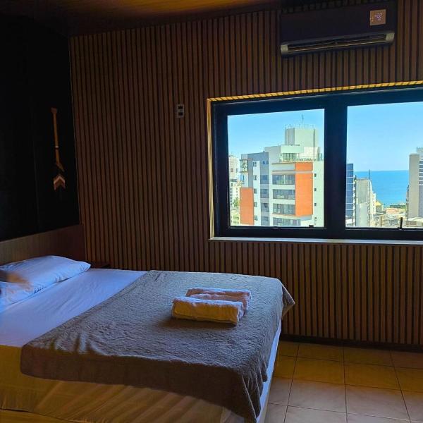 Lindo APT Vista Mar Completo com Piscina no Rooftop do EDF, Próximo ao Porto da Barra