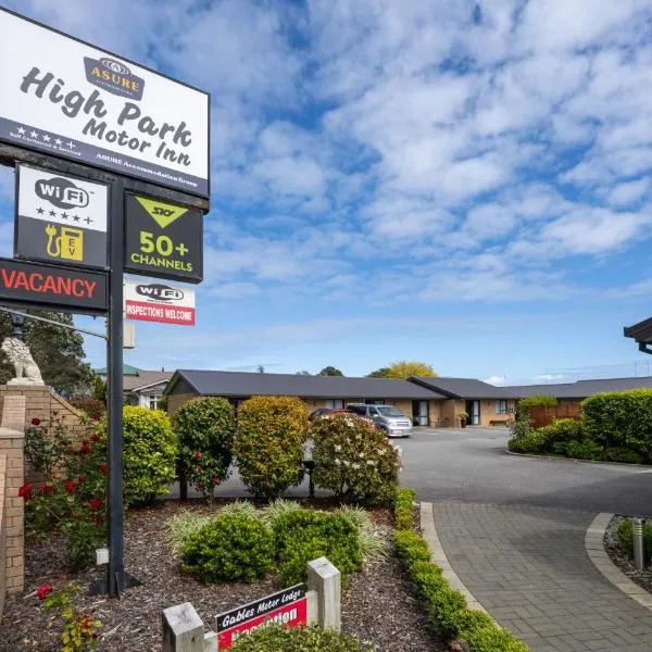 ASURE Highpark Motor Inn, hotel v destinaci Greymouth