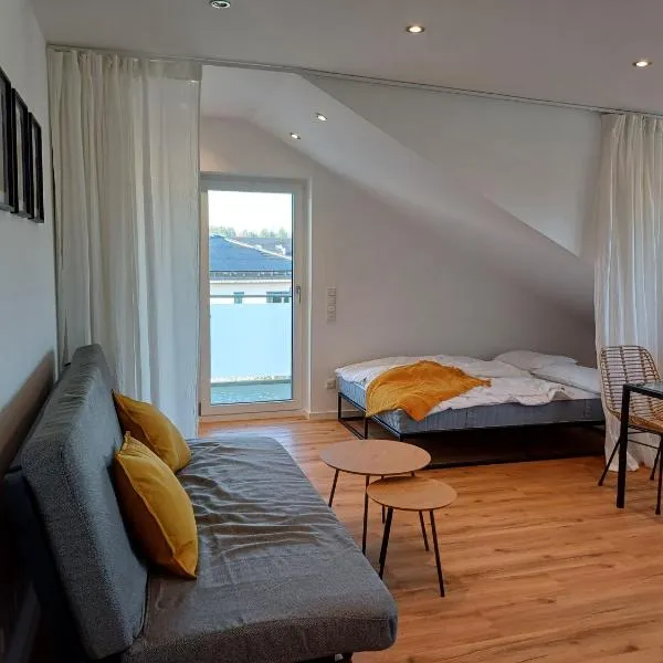 Studio - modern, ruhig, naturnah & top angebunden, hotel in Kaufering