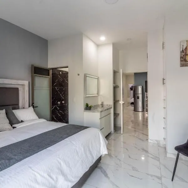 Suite Balcón Refugio Moderno en Zapotlanejo 201, hotel in Zapotlanejo