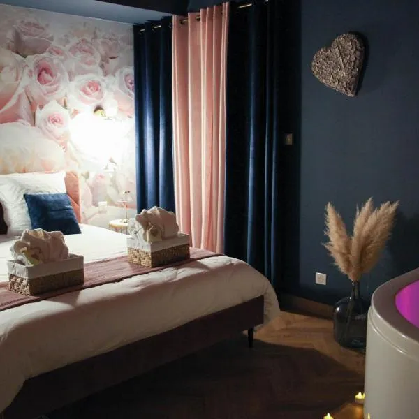 Rose & Blue Spa proche Chalon S/Saône et Beaune, hotel em Saint-Martin-en-Bresse