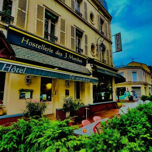 HÔTEL DES 3 MARCHES- Logis Hôtel Restaurant, hotel v mestu Le Vésinet