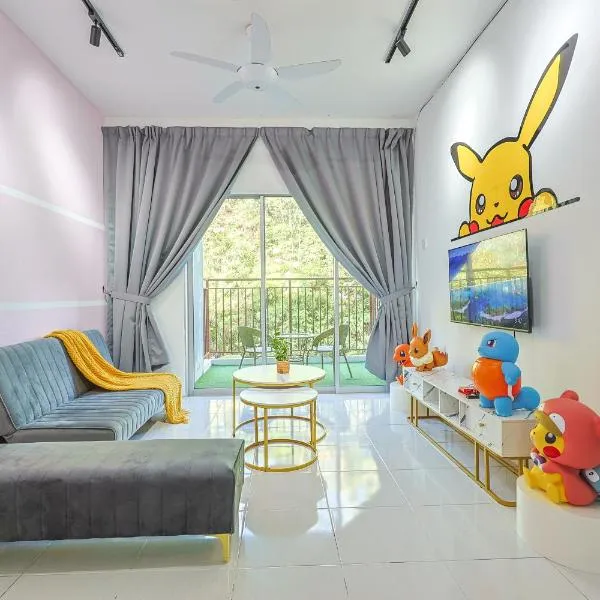 Luxury Pokémon Haven with Private Playground Clover Home 2-28, hotel di Brinchang