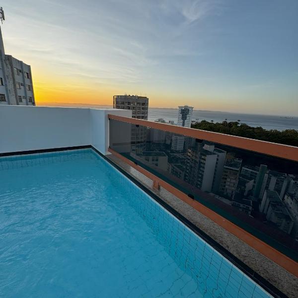 Flat Mobiliado na Barra