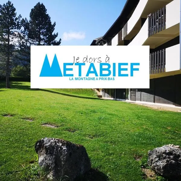 Trés bel appartement au pied des pistes, hotel a Métabief