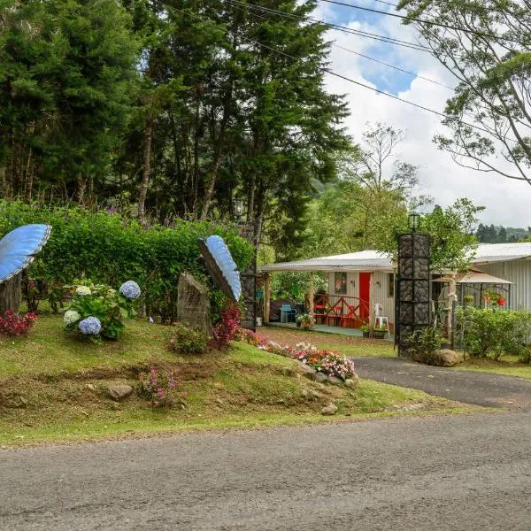 Blue Morpho Lodge、Bajos del Toroのホテル