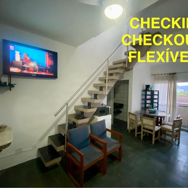 Cobertura duplex Maranduba, 500mts praia Wi-Fi