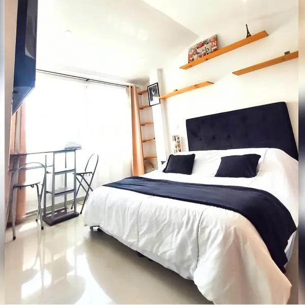 HABITACIÓN AMPLIA y CÓMODA CON BAÑO PRIVADO, hotel v destinaci Chía
