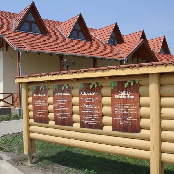 Tuzséri Pálinka Tanya, hotel v destinaci Tuzsér